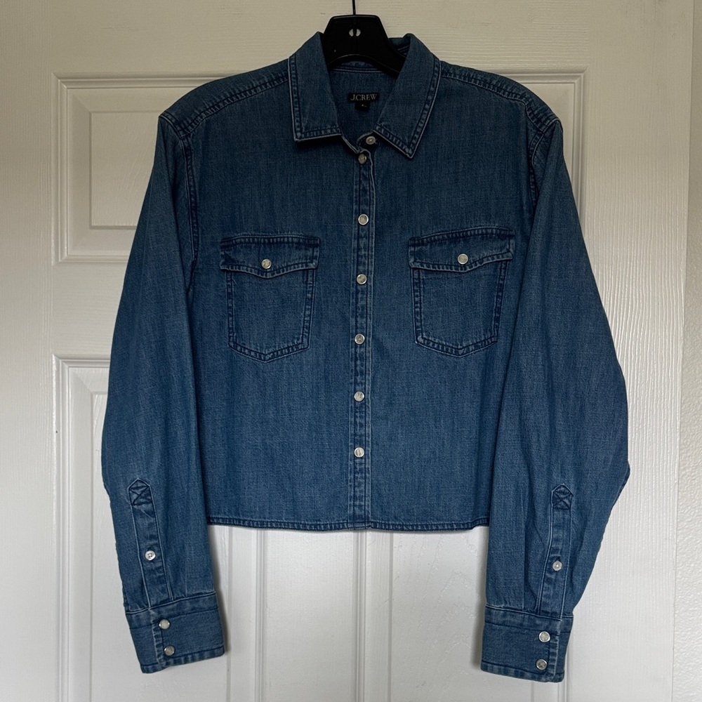 J. Crew Blue Button Down Shirt